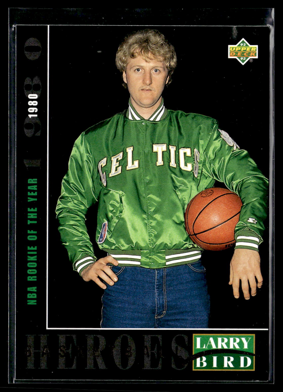 1992-93 Upper Deck #20 Larry Bird Basketball Heroes: Larry Bird