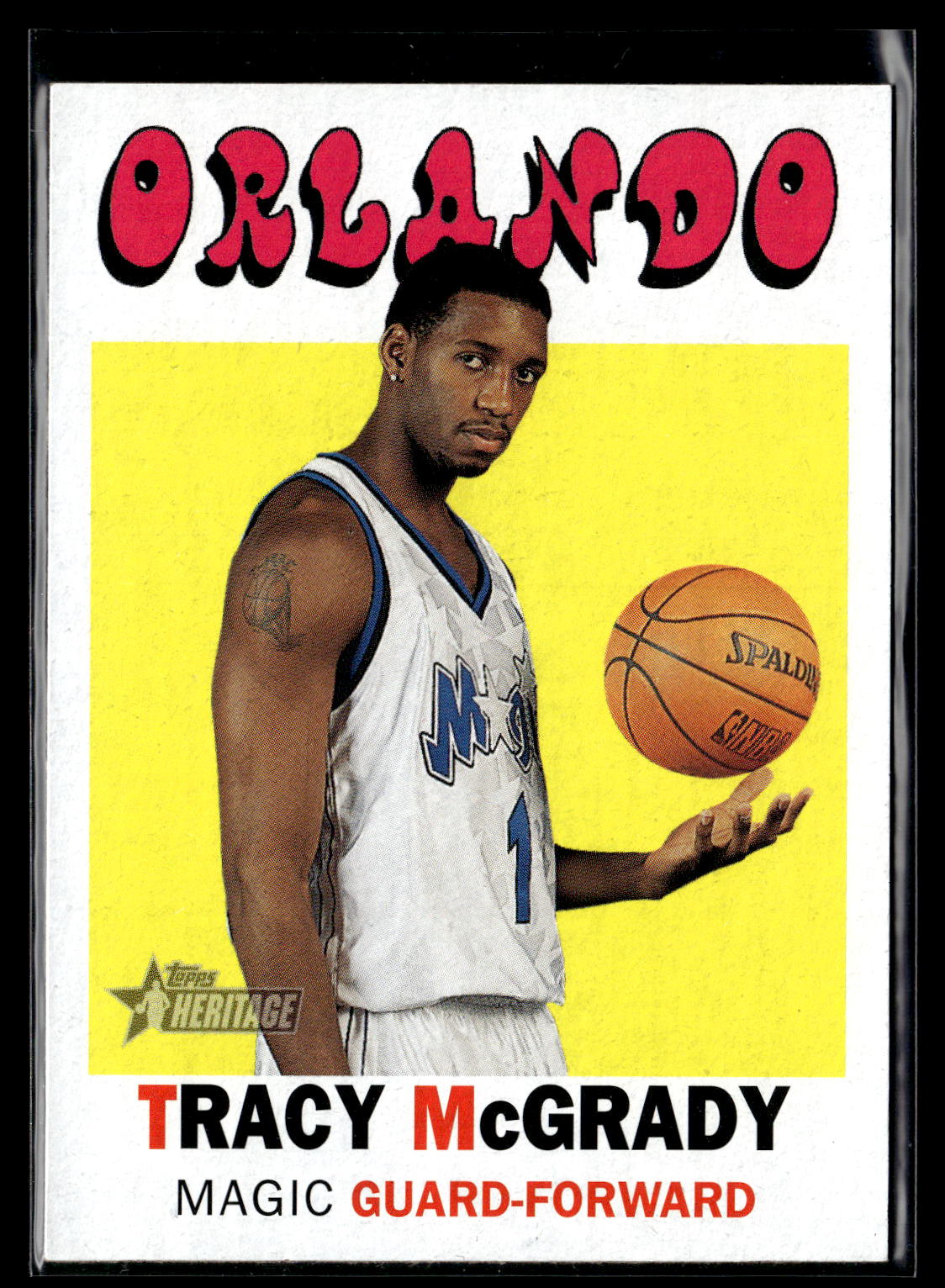 2000-01 Topps Heritage #3 Tracy McGrady