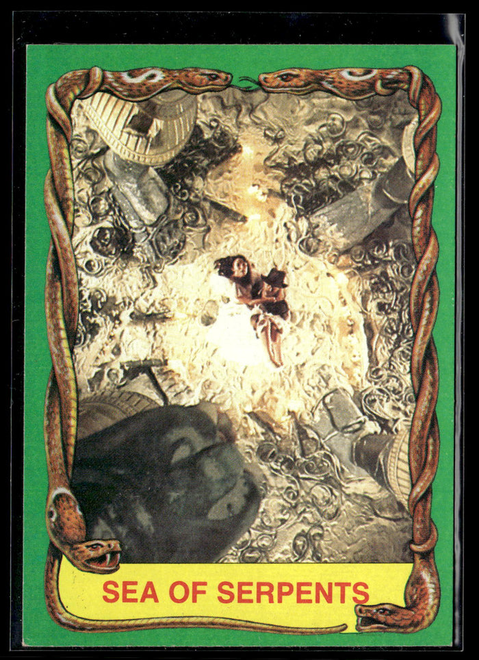 1981 Topps Raiders of the Lost Ark #55 Sea Of Serpents