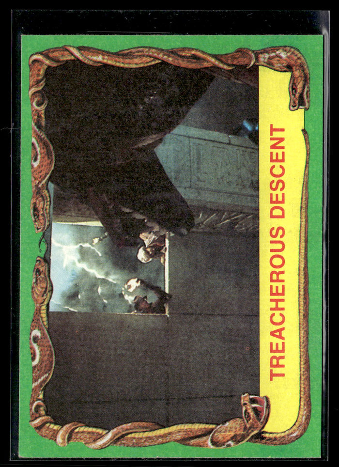 1981 Topps Raiders of the Lost Ark #50 Treacherous Descent