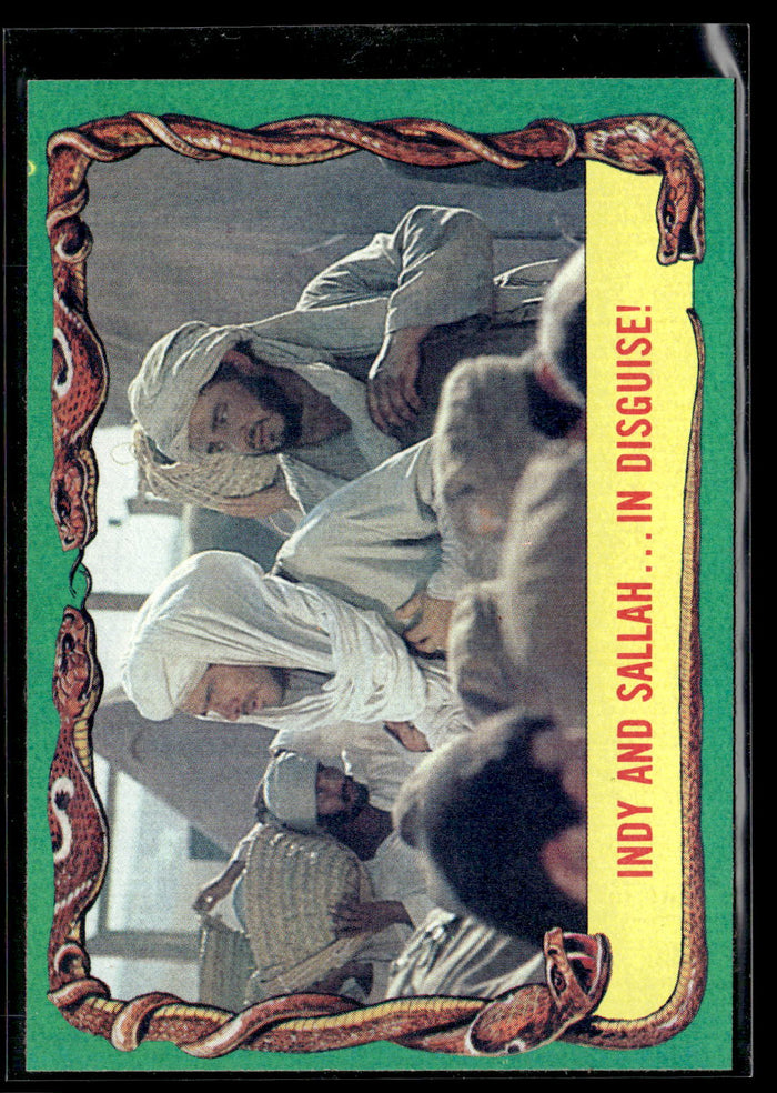 1981 Topps Raiders of the Lost Ark #44 Indy And Sallah...In Disguise!