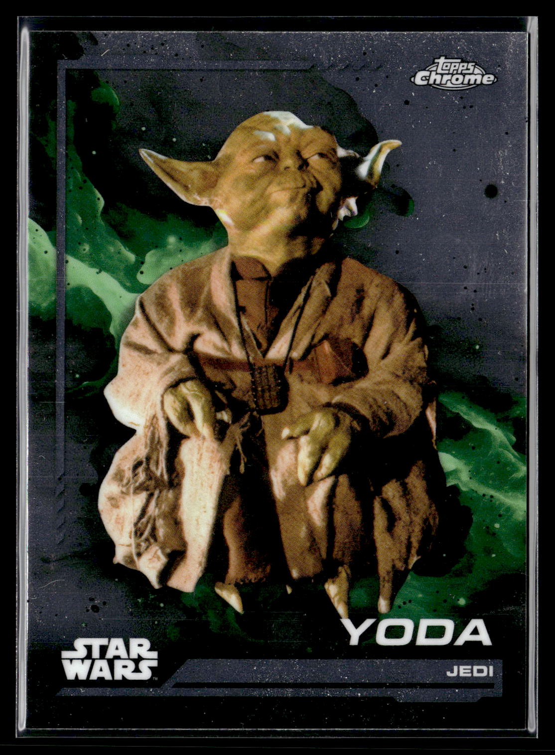 2024 Topps Chrome Star Wars #140 Yoda