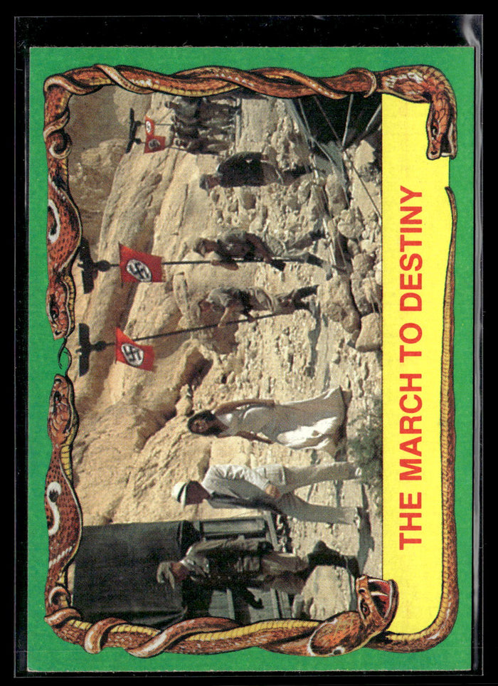 1981 Topps Raiders of the Lost Ark #77 The March to Destiny