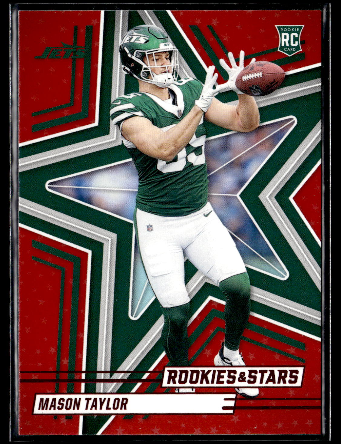 2025 Panini Rookies & Stars #157 Mason Taylor Red Rookie