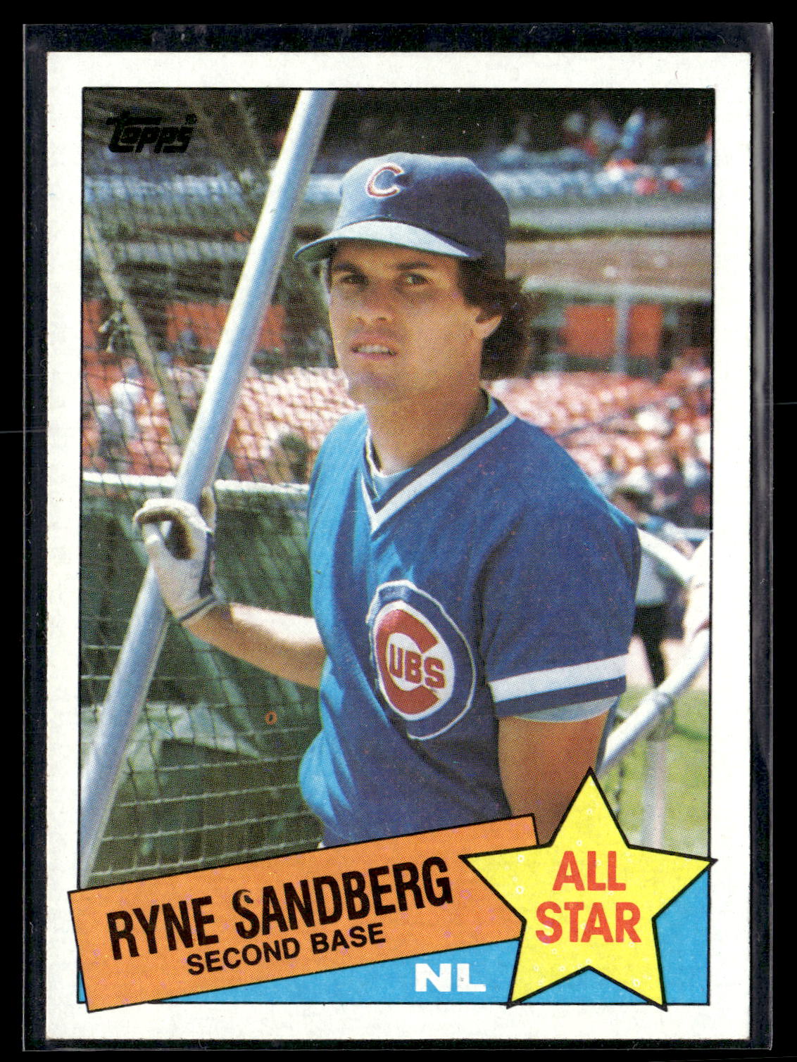 1985 Topps #713 Ryne Sandberg