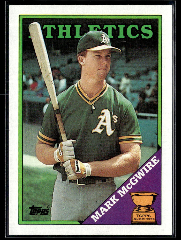 1988 Topps #580 Mark McGwire