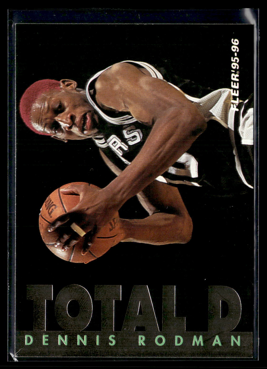 1995-96 Fleer #11 Dennis Rodman Total D
