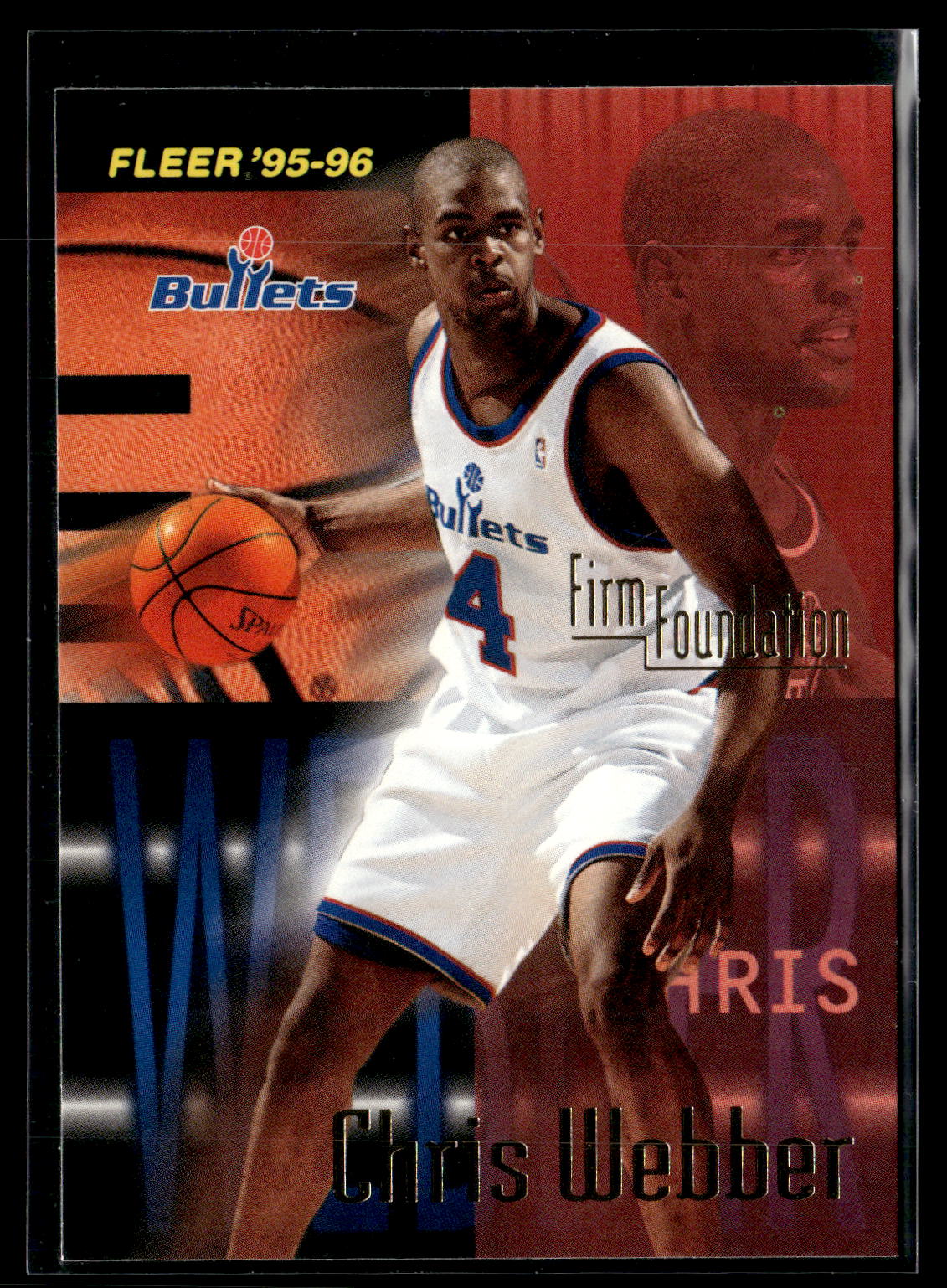 1995-96 Fleer #348 Chris Webber