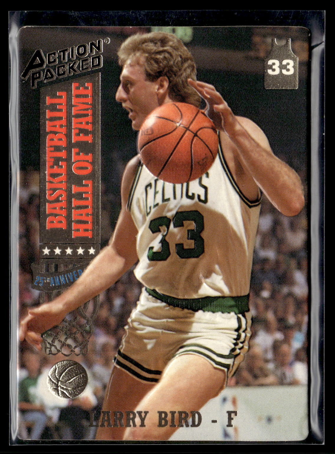 1993 Action Packed Hall of Fame #17 Larry Bird