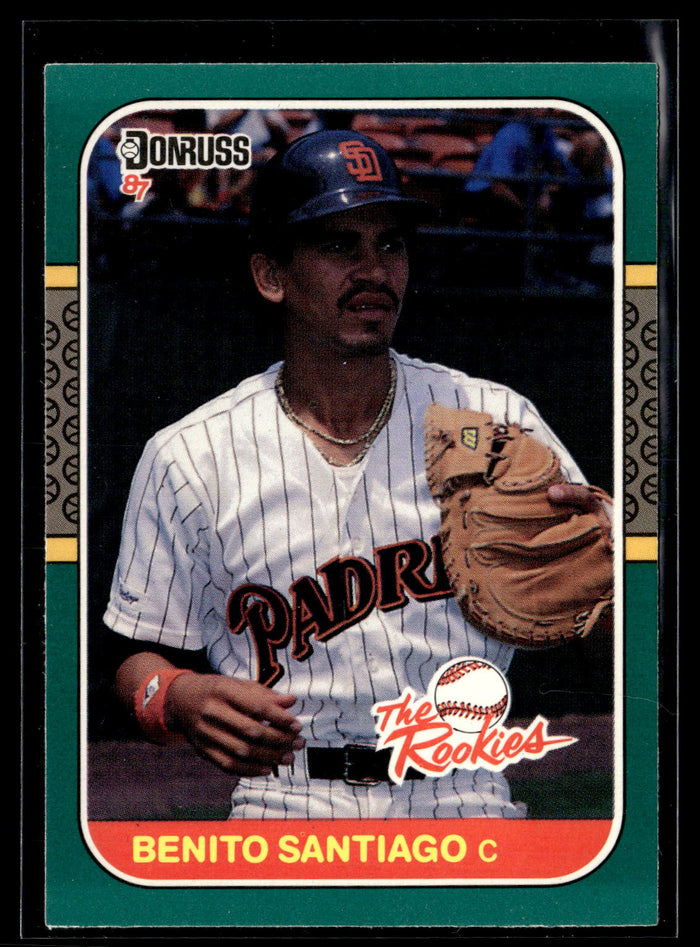 1987 Donruss The Rookies #44 Benito Santiago