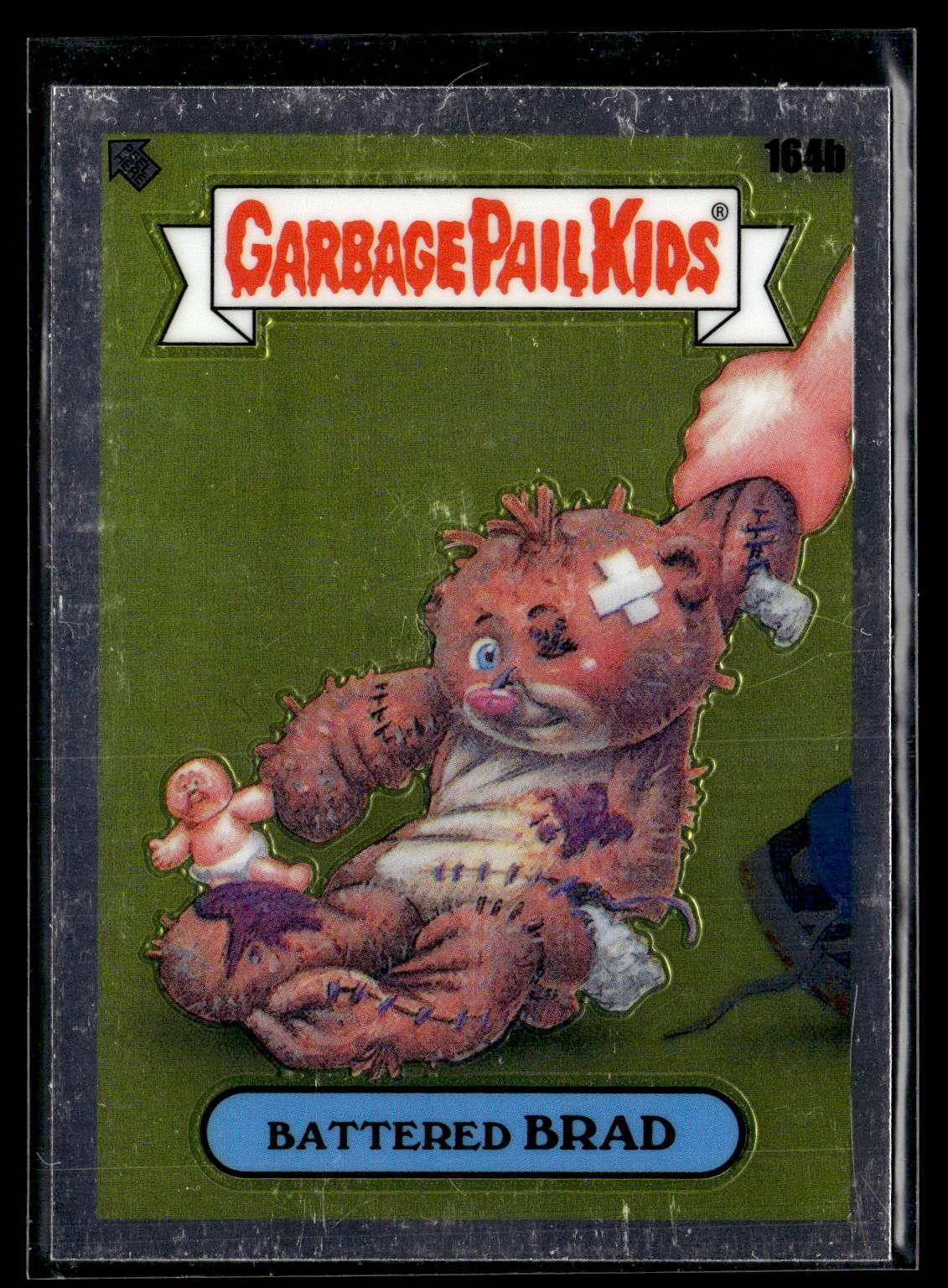 2021 Topps Chrome Garbage Pail Kids Original Series 4 #164b Battered Brad