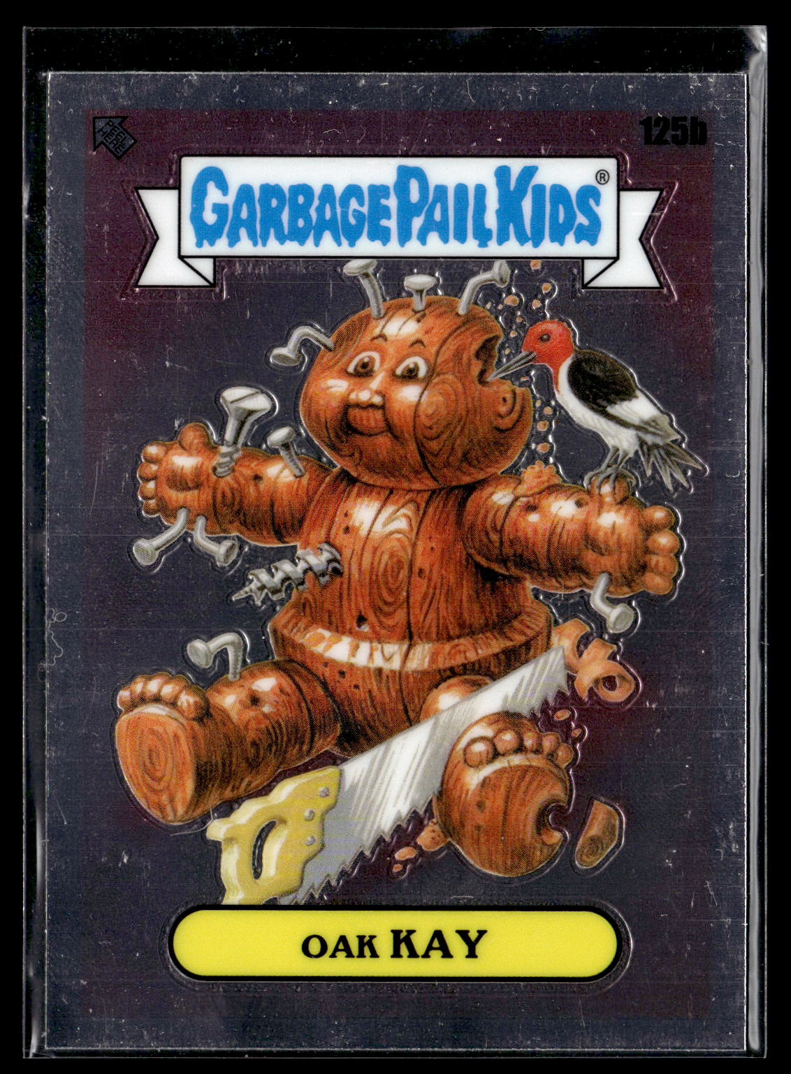 2021 Topps Chrome Garbage Pail Kids Original Series 4 #125b Oak Kay