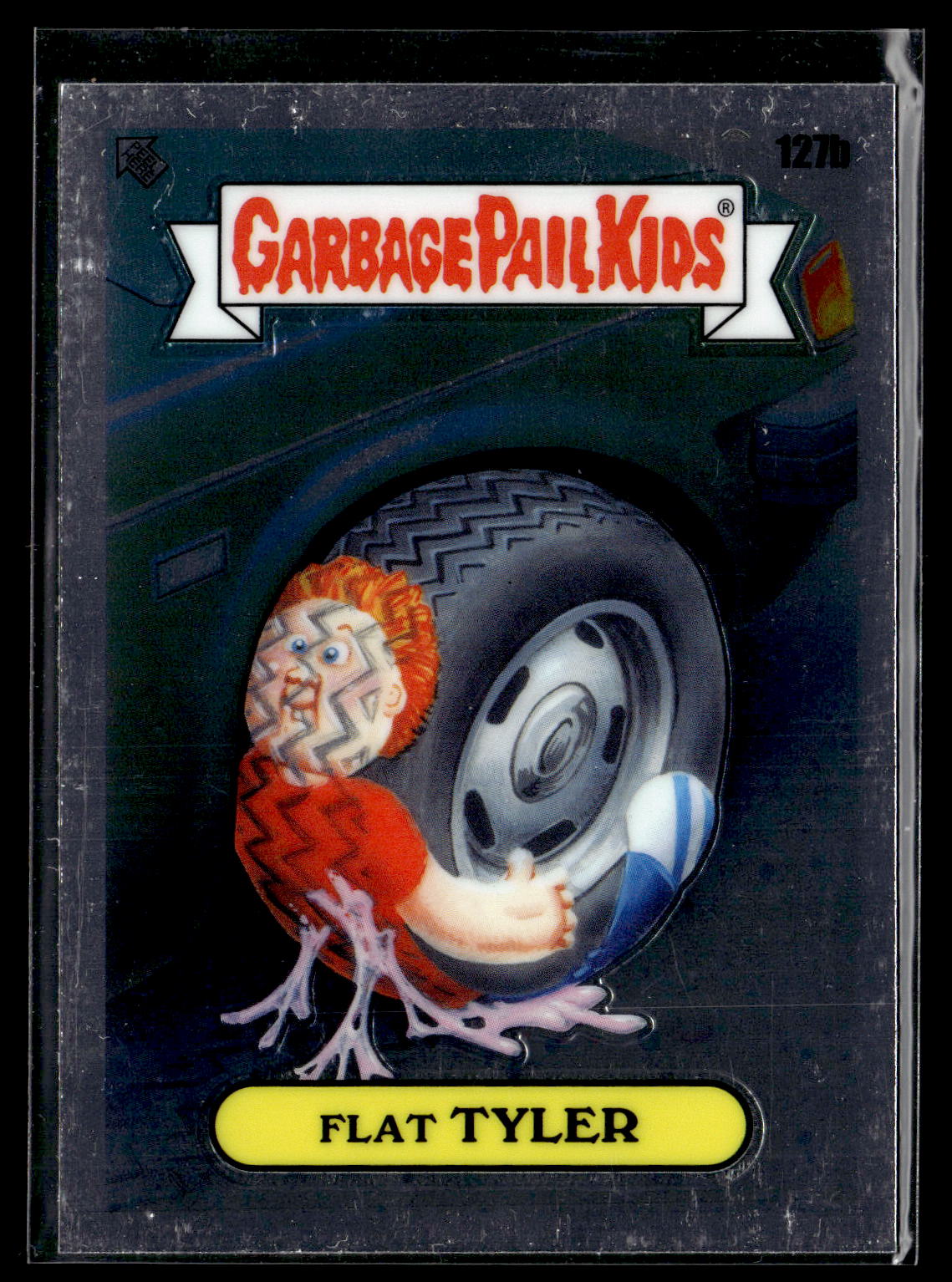 2021 Topps Chrome Garbage Pail Kids Original Series 4 #127b Flat Tyler