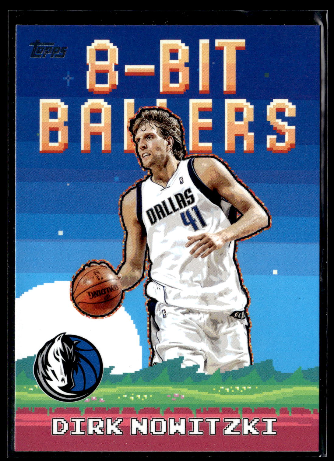 2025-26 Topps #8B-22 Dirk Nowitzki 8-Bit Ballers