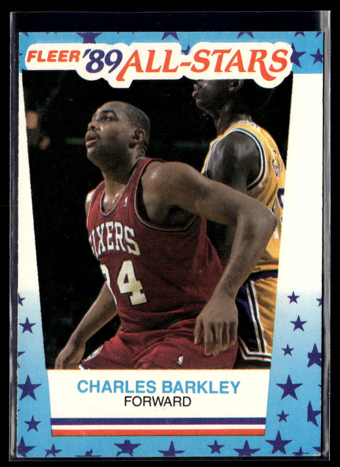 1989-90 Fleer #4 Charles Barkley Stickers