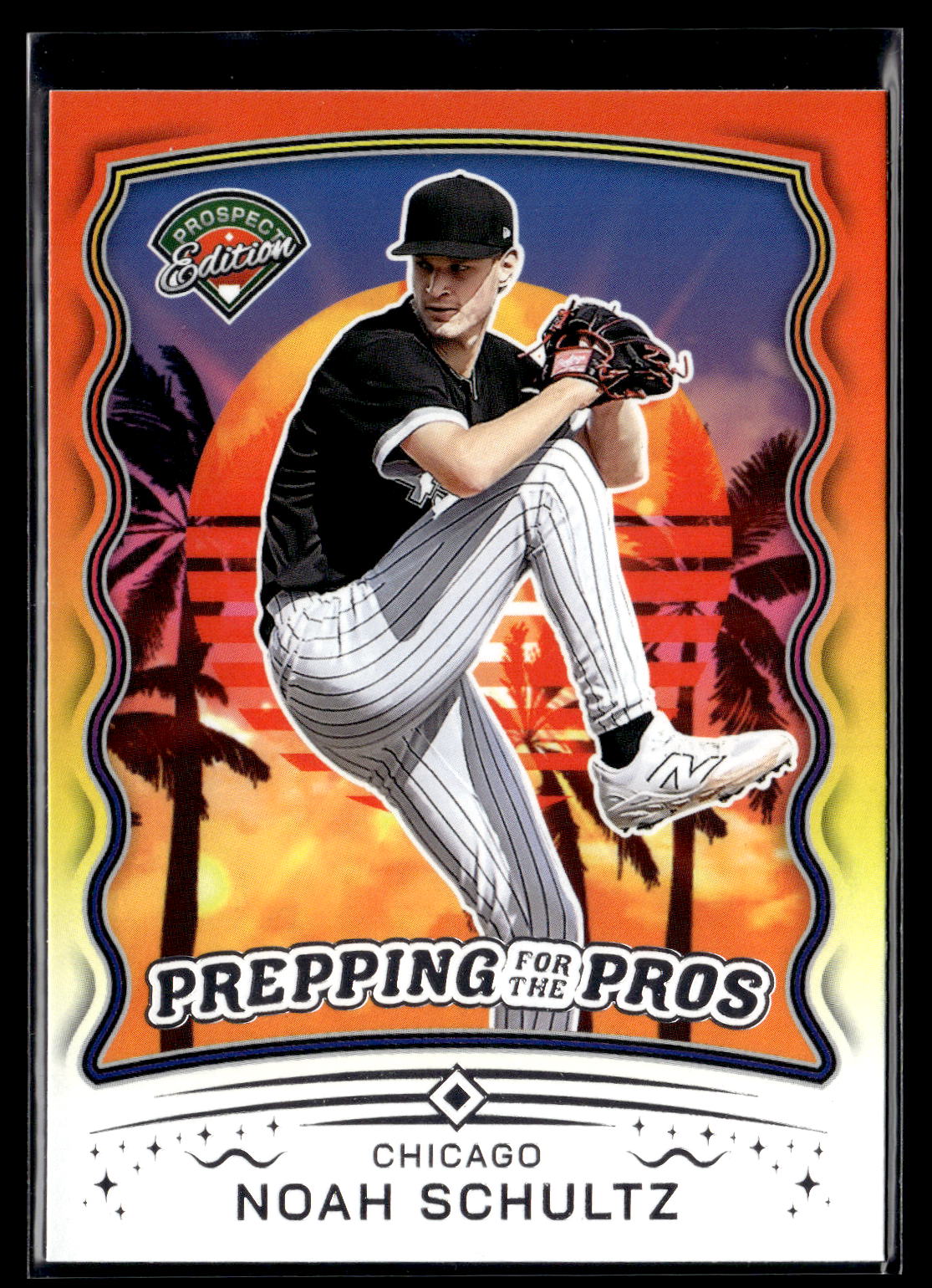 2025 Panini Prospect Edition #16 Noah Schultz Prepping for the Pros