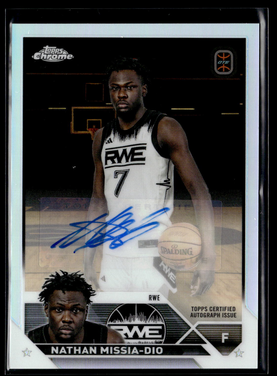 2023-24 Topps Chrome Overtime Elite #A-NM Nathan Missia-Dio Autographs