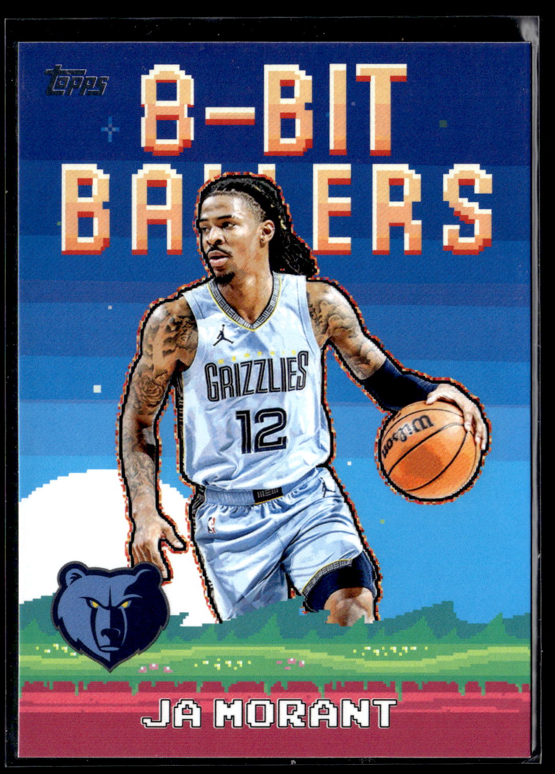 2025-26 Topps #8B-12 Ja Morant 8-Bit Ballers