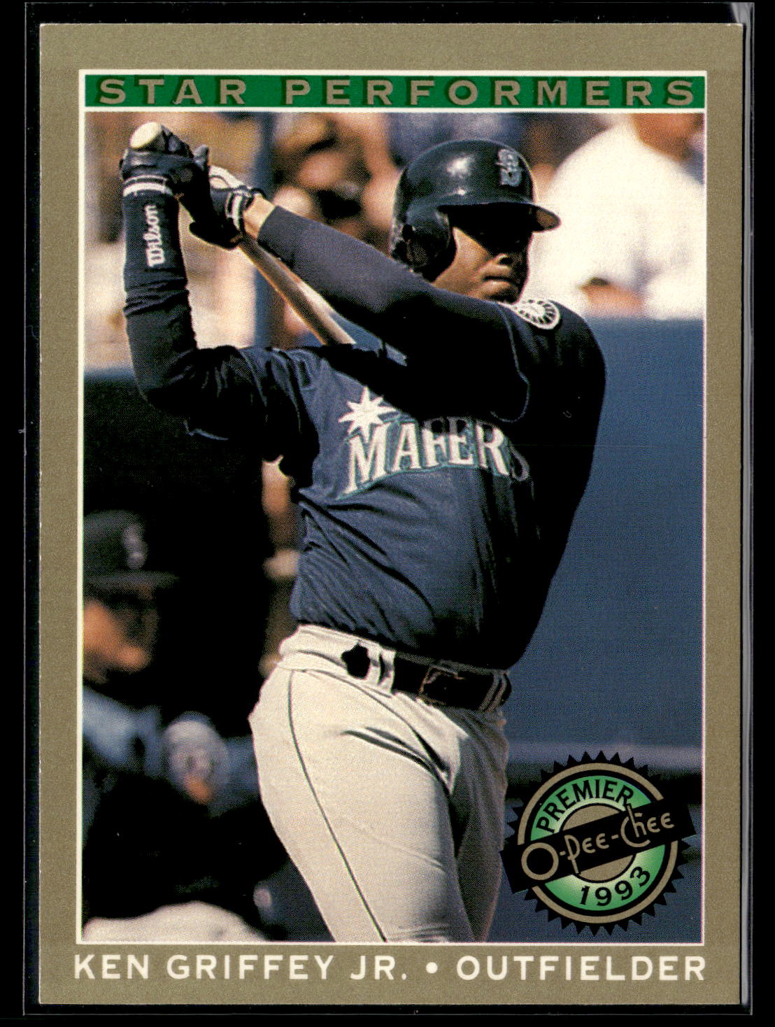 1993 O-Pee-Chee Premier #9 Ken Griffey Jr. Star-Performers