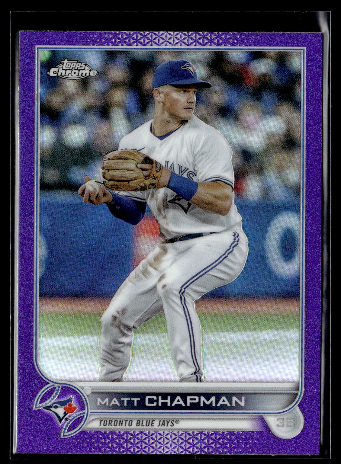 2022 Topps Chrome Update #USC15 Matt Chapman Purple Refractor