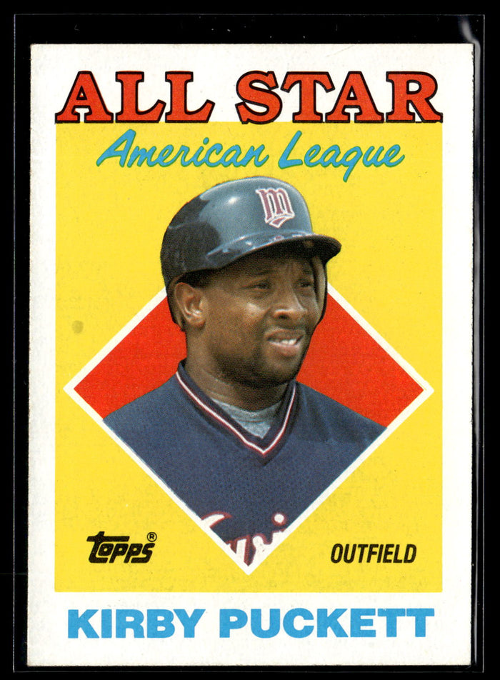 1988 Topps #391 Kirby Puckett