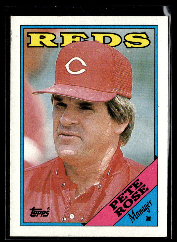 1988 Topps #475 Pete Rose