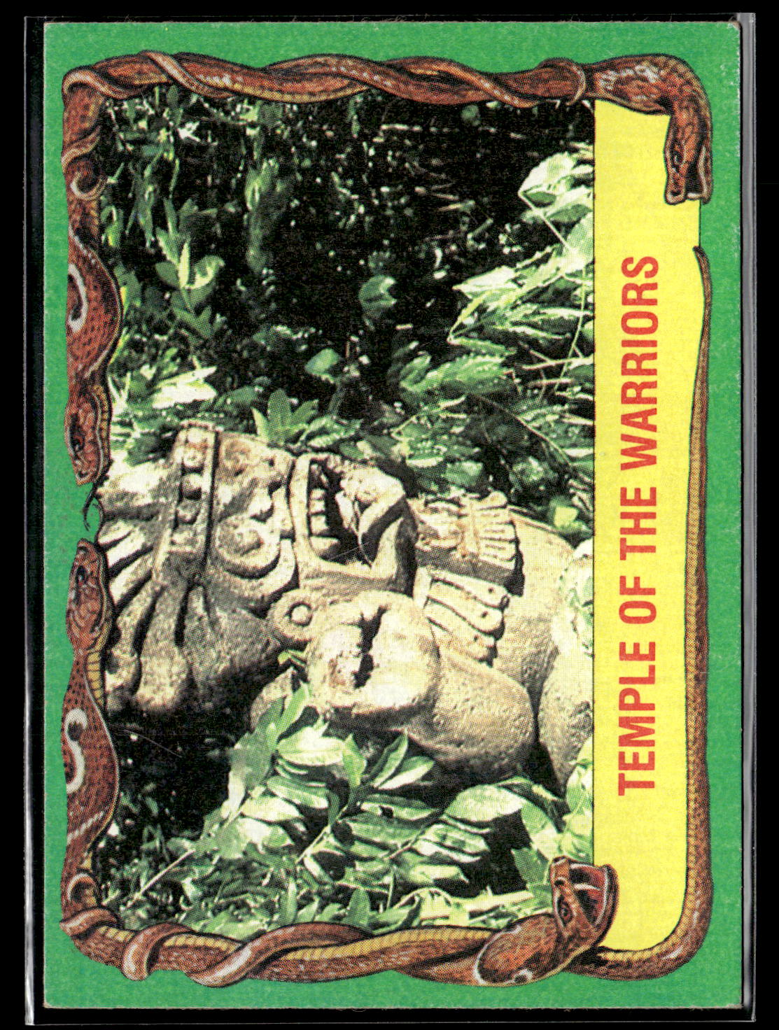 1981 Topps Raiders of the Lost Ark #7 Temple Of The Warriors