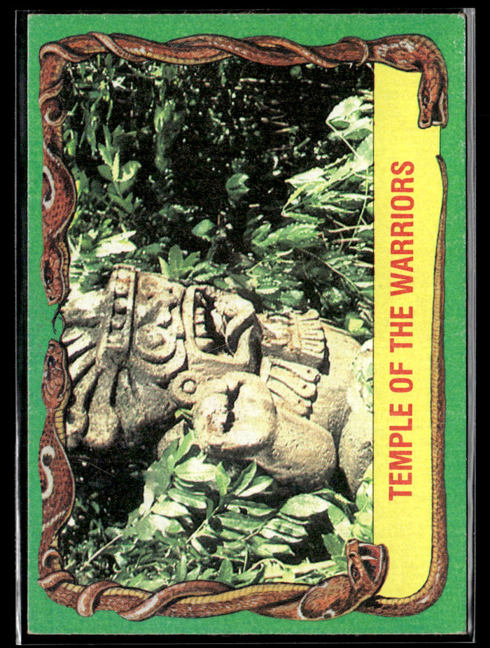 1981 Topps Raiders of the Lost Ark #7 Temple Of The Warriors