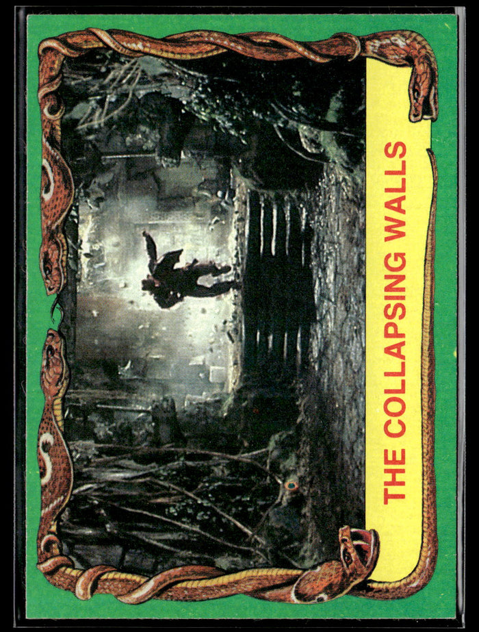1981 Topps Raiders of the Lost Ark #11 The Collapsing Walls