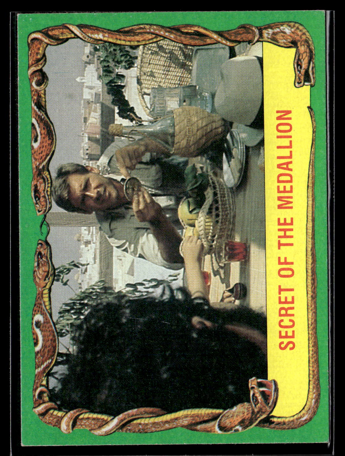 1981 Topps Raiders of the Lost Ark #34 Secret Of The Medallion