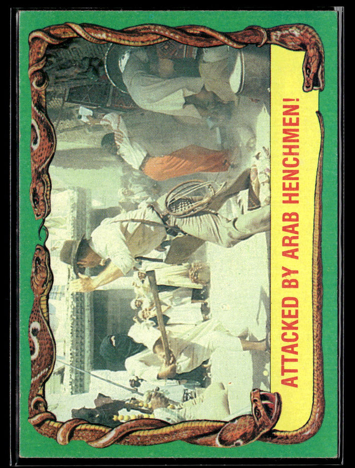 1981 Topps Raiders of the Lost Ark #35 Attacked By Arab Henchmen!