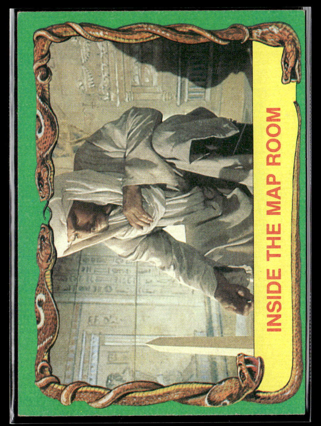 1981 Topps Raiders of the Lost Ark #45 Inside The Map Room
