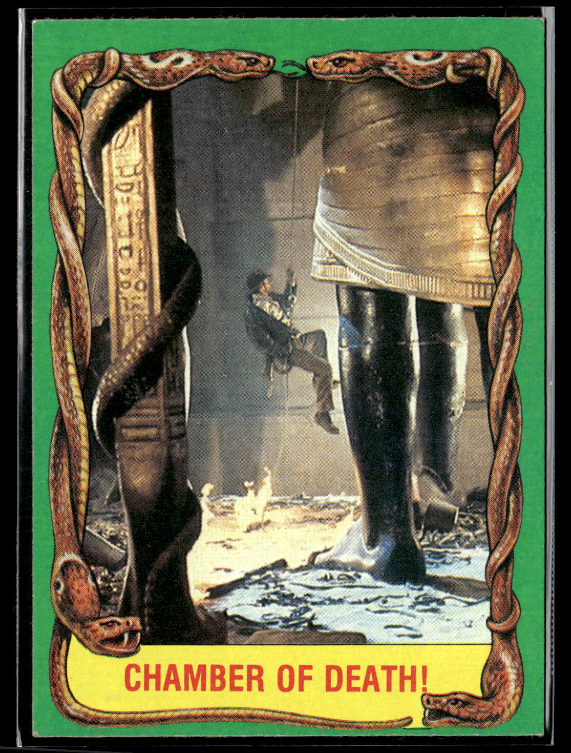 1981 Topps Raiders of the Lost Ark #51 Chamber Of Death!