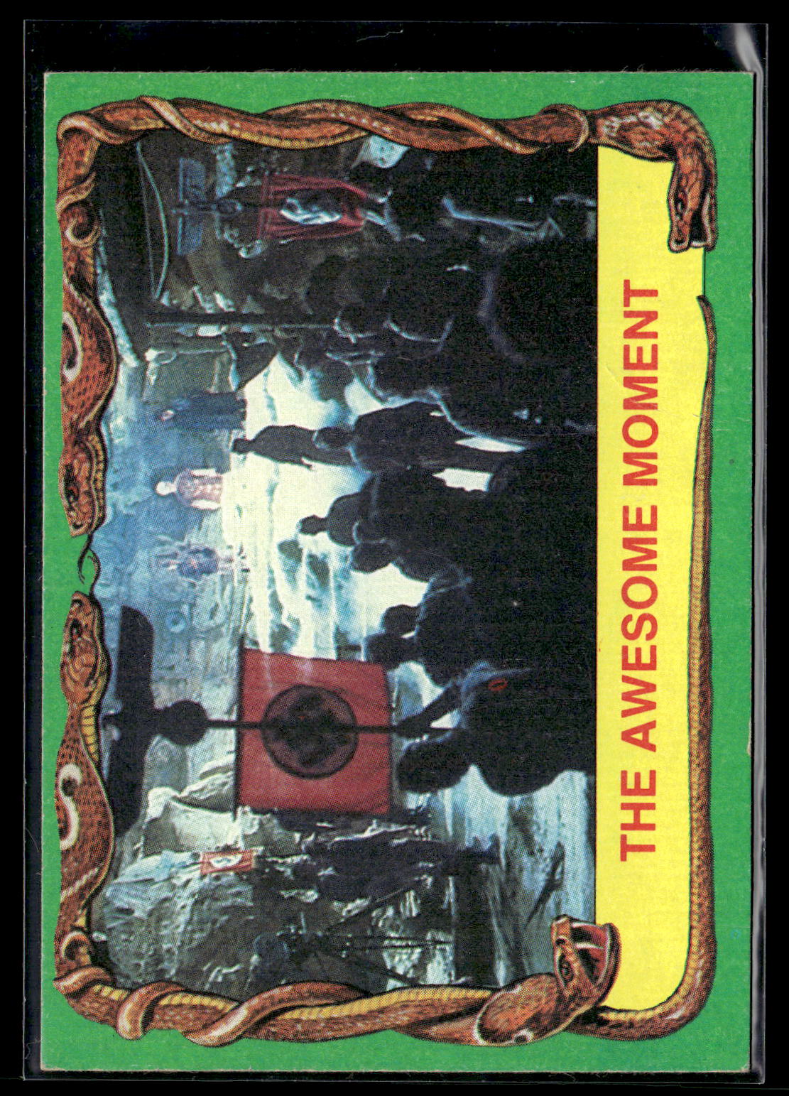 1981 Topps Raiders of the Lost Ark #83 The Awesome Moment