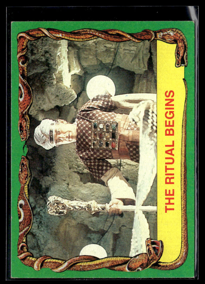 1981 Topps Raiders of the Lost Ark #82 The Ritual Begins
