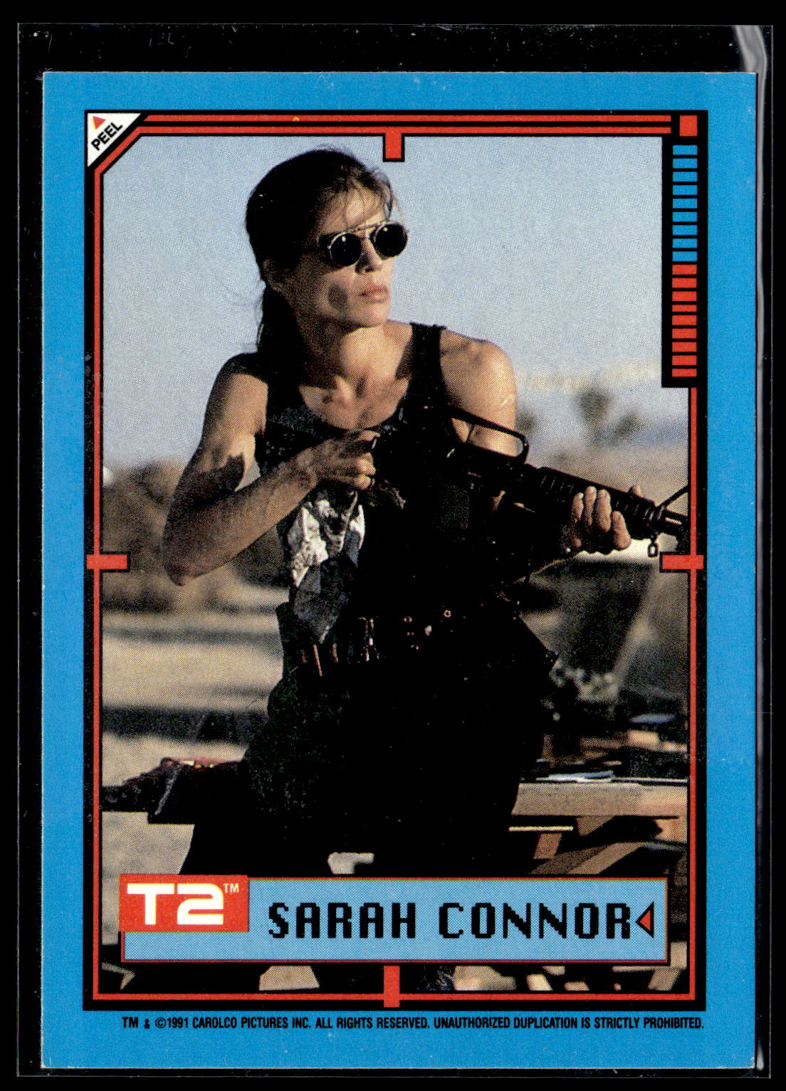 1991 Topps Terminator 2: Judgment Day #3 Sarah Connor