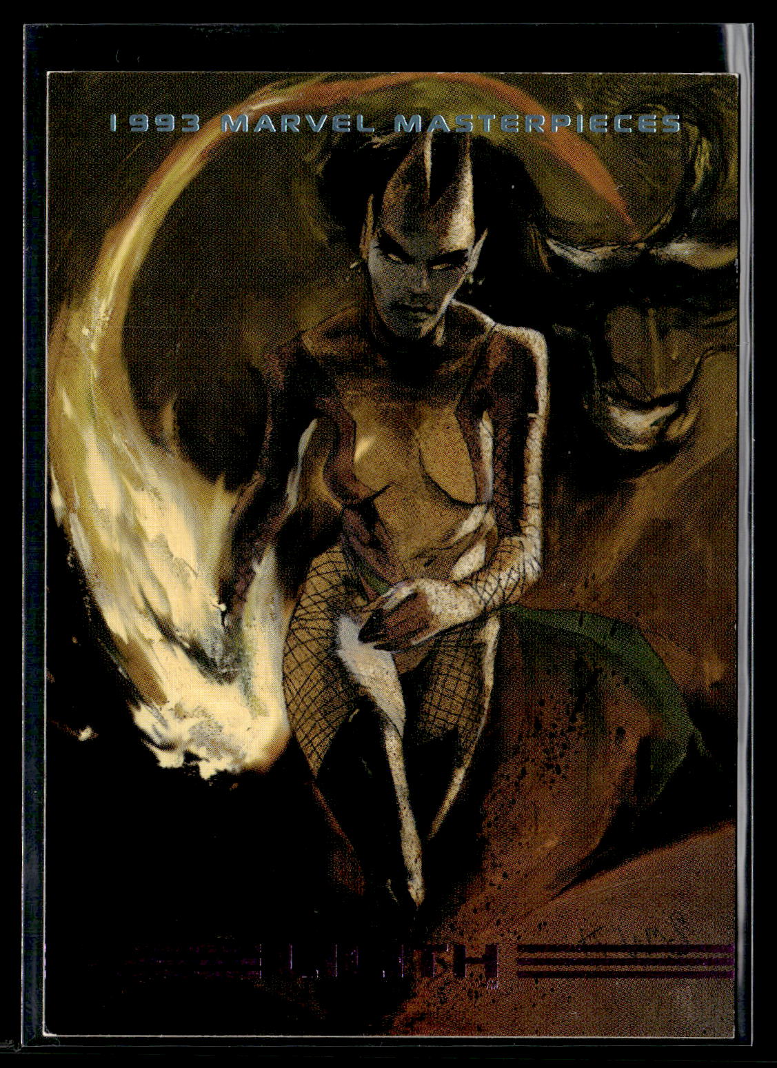 1993 SkyBox Marvel Masterpieces #80 Lilith