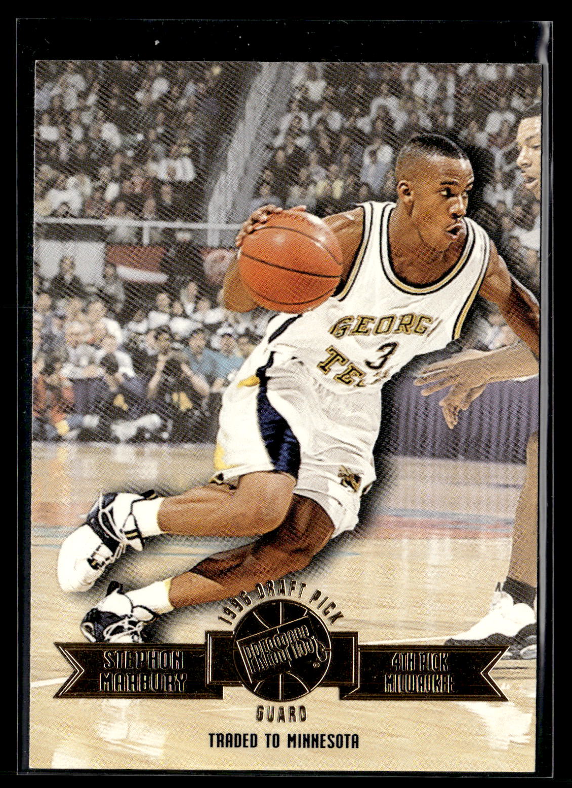 1996 Press Pass #4 Stephon Marbury