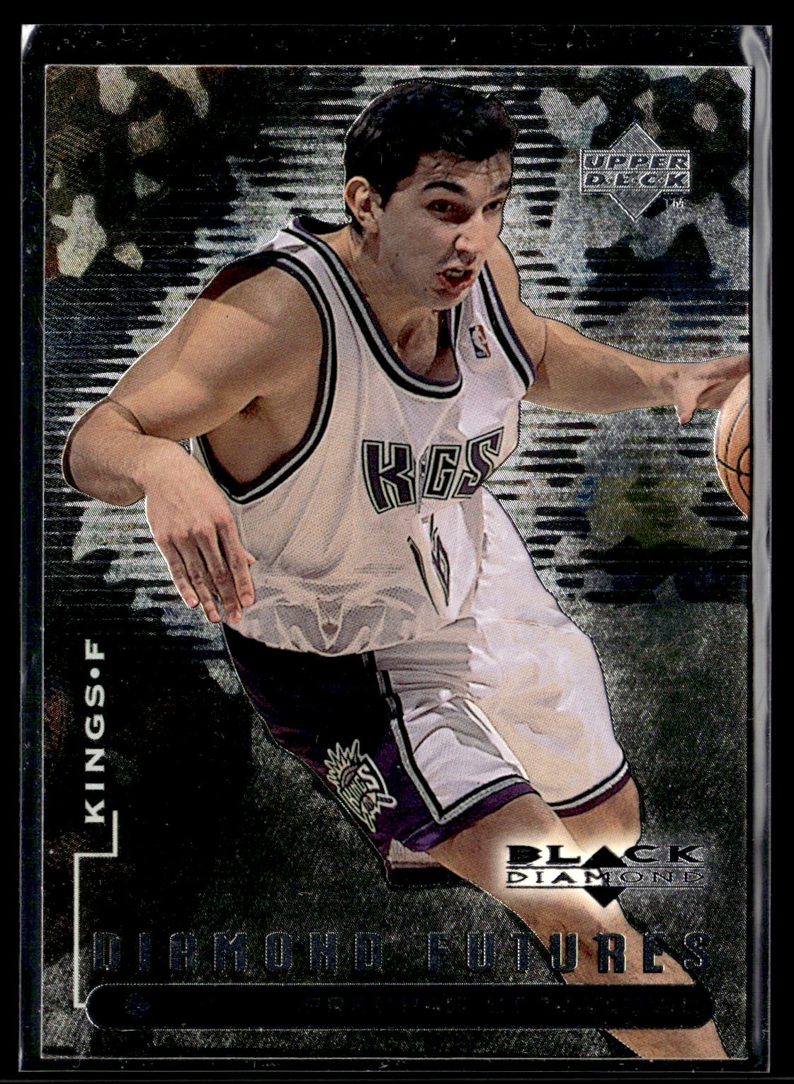 1998-99 Upper Deck Black Diamond #106 Predrag Stojakovic Rookie