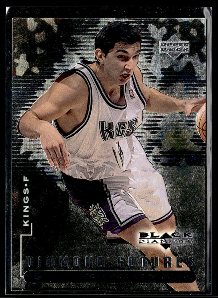 1998-99 Upper Deck Black Diamond #106 Predrag Stojakovic Rookie