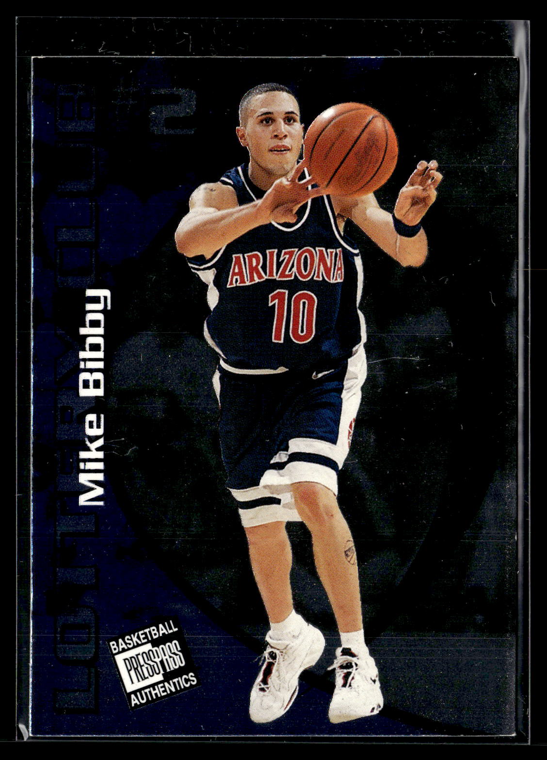 1998 Press Pass Authentics #LC3 Mike Bibby Lottery Club