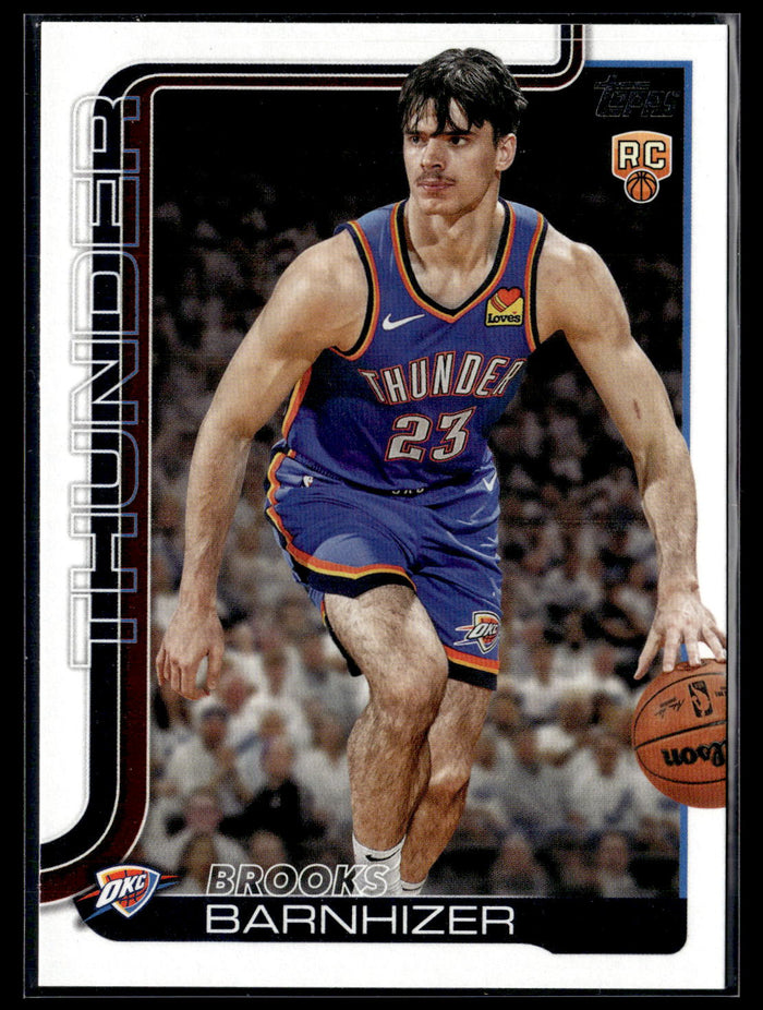 2025-26 Topps #245 Brooks Barnhizer Rookie