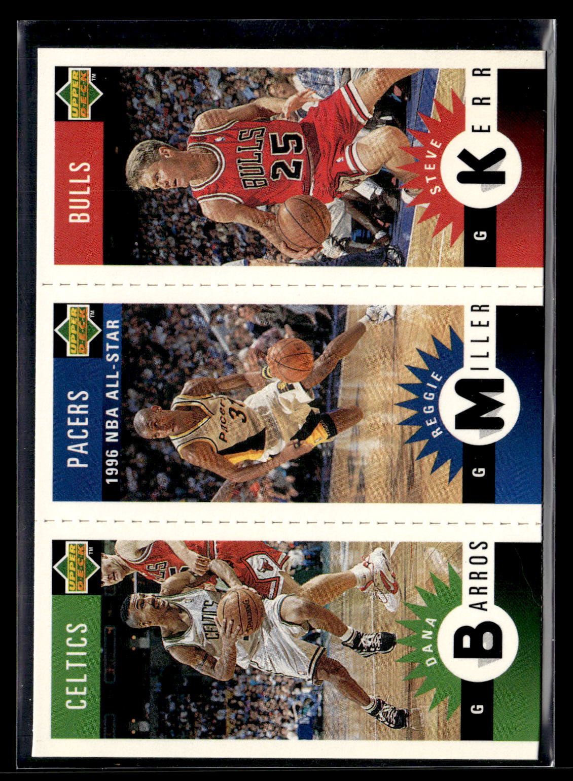 1996-97 Collector's Choice #M94/M124/M102 Barros / Miller / Kerr