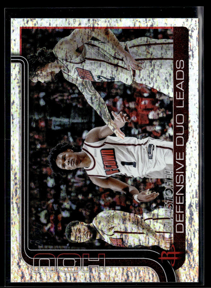 2025-26 Topps #297 Blastoff!: Defensive Duo Leads Sandglitter