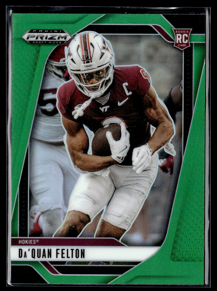 2025 Panini Prizm Draft Picks #146 Da'Quan Felton Prizms Green