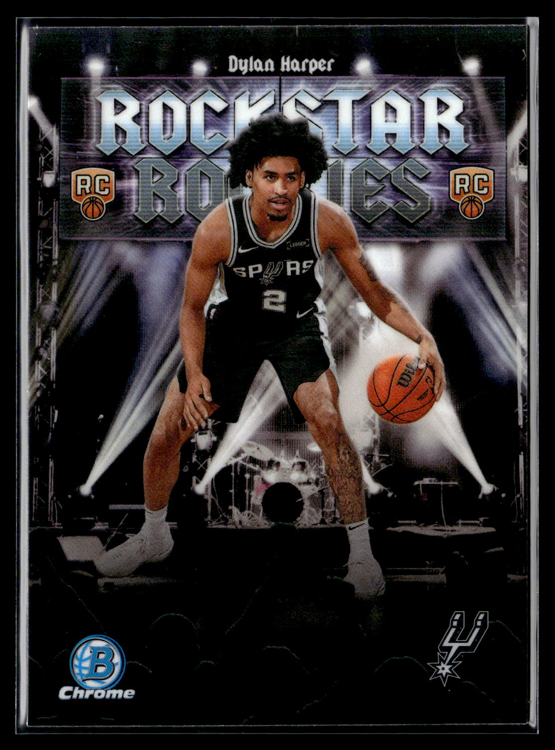 2025-26 Bowman #RR-2 Dylan Harper Rockstar Rookies