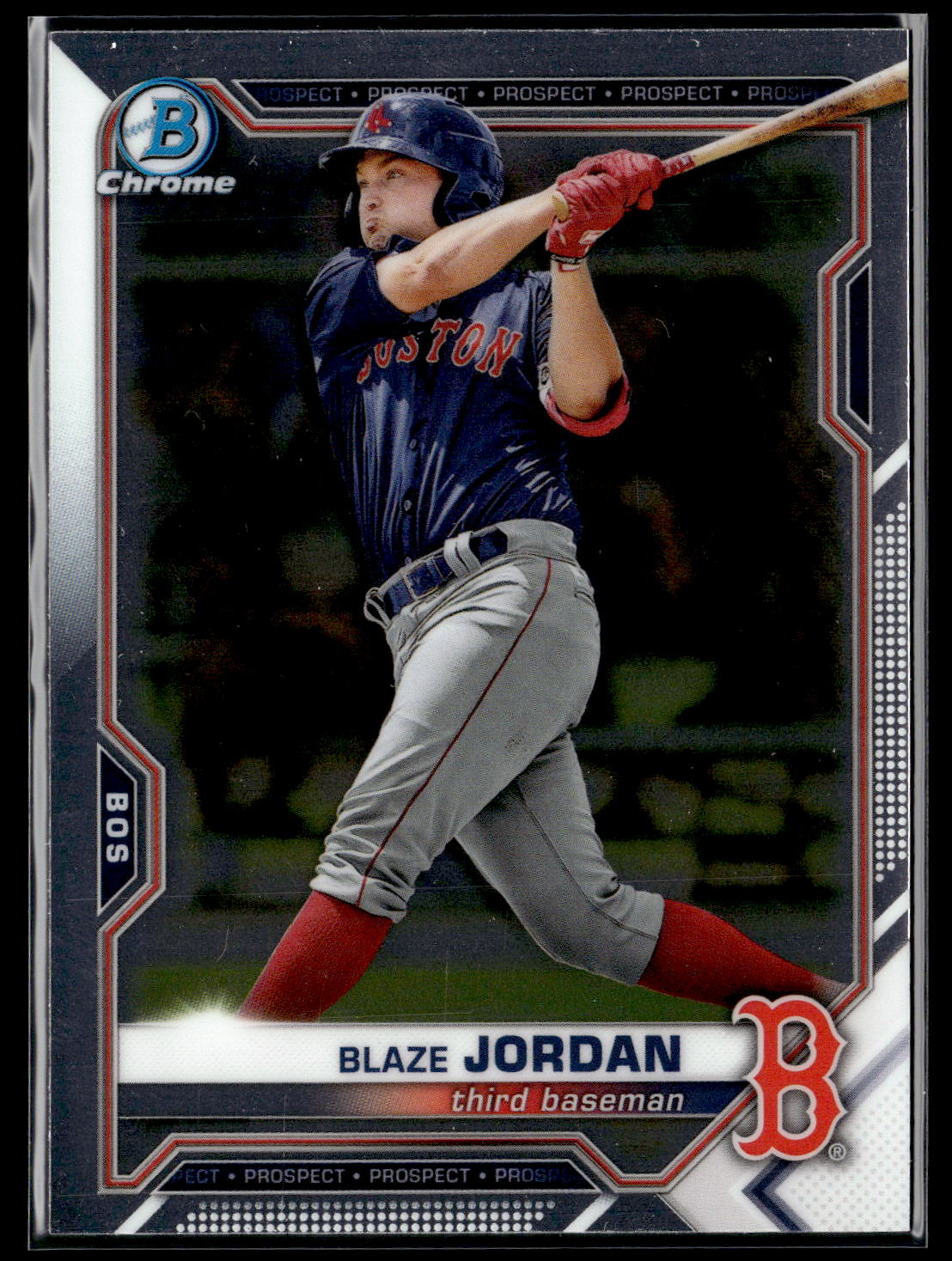 2021 Bowman Draft #BDC-182 Blaze Jordan Chrome