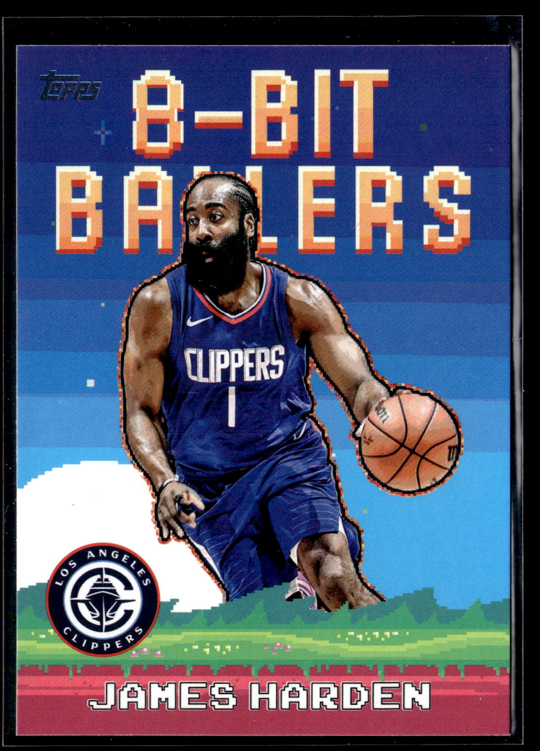 2025-26 Topps #8B-16 James Harden 8-Bit Ballers