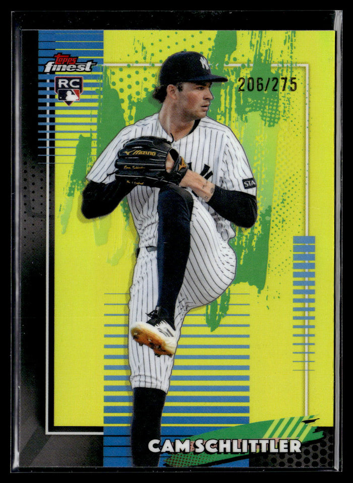 2026 Topps Finest Cam Schlittler #89 /275 (RC)