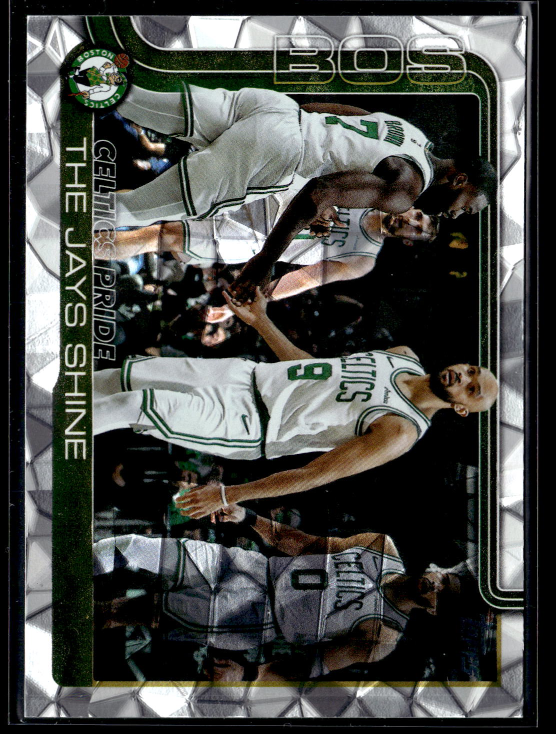 2025-26 Topps #272 Celtics Pride: The Jays Shine Diamante